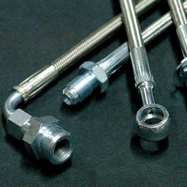 PRO-STAFF プロスタッフ ZEAL ステンレスメッシュブレーキホース F/Rディスク車 ランドクルーザープラド 71系 78系 F/Rディスク車｜オートクラフト