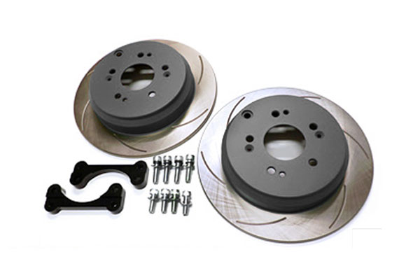 超美品！　s15 プロジェクトμ リア ブレーキローター　s14 SPREDGE[スプレッジ] ビッグローターキット リアL/Rセット Φ280