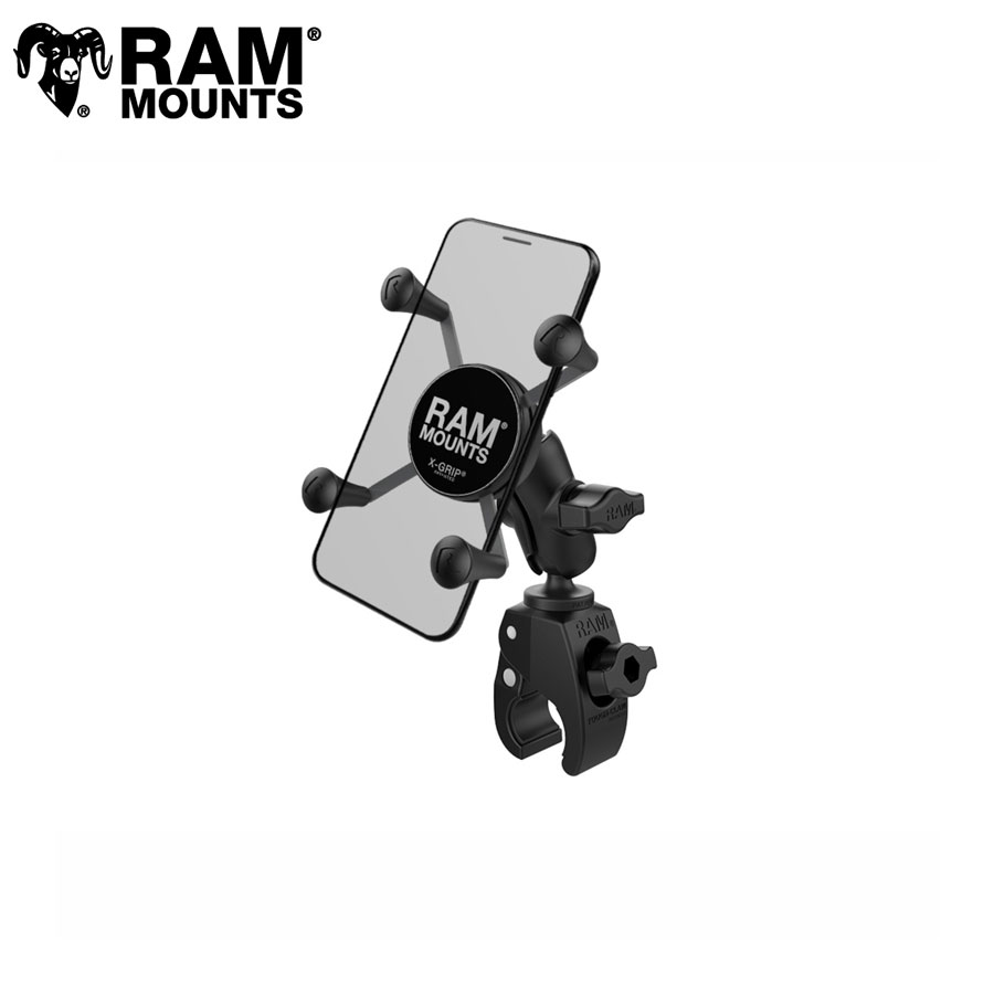 ラムマウント Xグリップ(S)＆タフクロー(S)セット(ショートアーム) φ15.9-28.9mm対応 1インチボール RAM-B-400-A-HOL-UN7BU