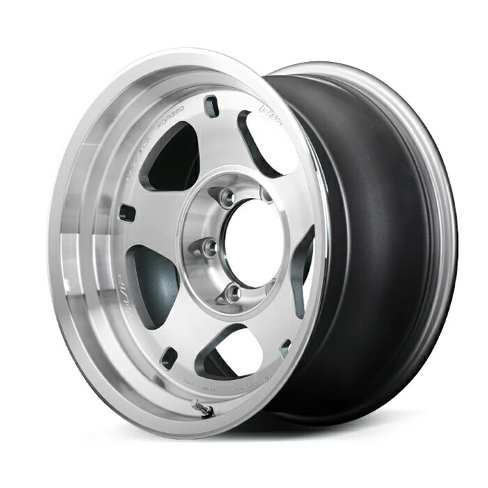 RAYS レイズ A●LAP エーラップ 05X Diamond Silver/Full DC (DF) 17×8.5J 6H PCD139 -10 アルミホイール1本