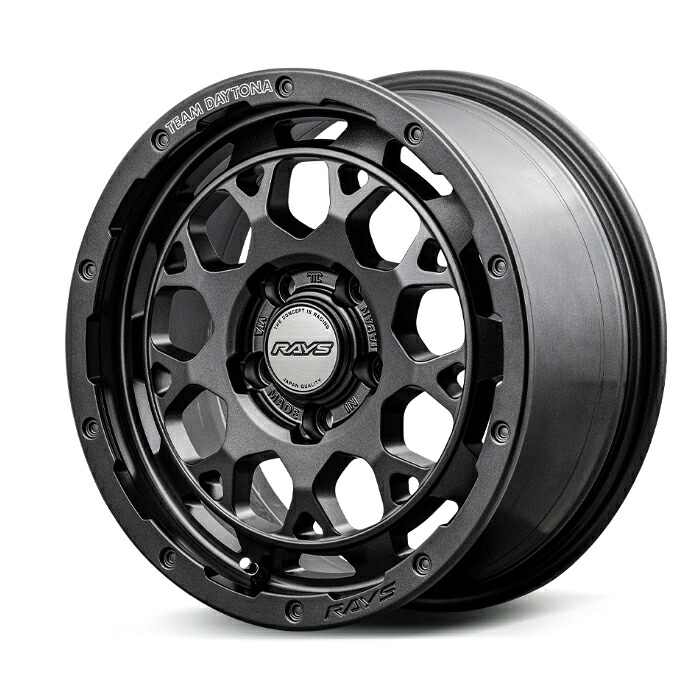 RAYS レイズ TEAM DAYTONA チームデイトナ M9+ SPEC-M Semigloss Super Dark Gunmetal (AOJ) 16×7.0J 5H PCD114 +37 アルミホイール1本 27,530円