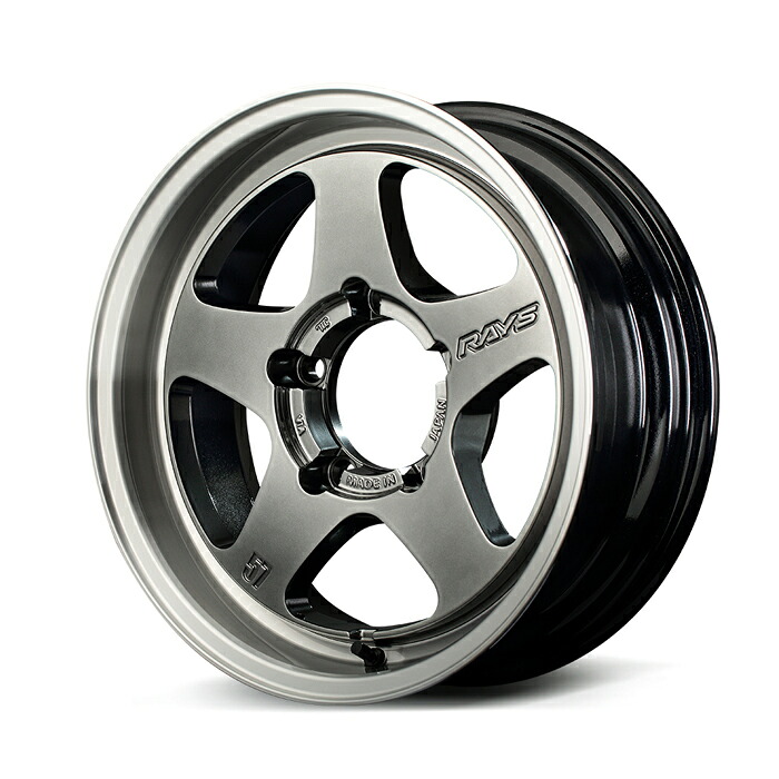 RAYS レイズ gramLIGHTS グラムライツ 57FR-X Grace Silver/Rim DC (QAZ) 16&times;5.5J 5H PCD139 +00 アルミホイール1本｜オートクラフト 29,700円
