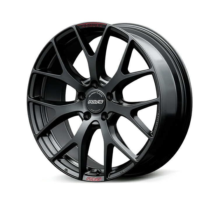 RAYS レイズ ホムラ HOMURA 2x7FT SPORT EDITION Semigloss Black/RAP (B7J) 17×7.0J 5H PCD100 +50 アルミホイール1本