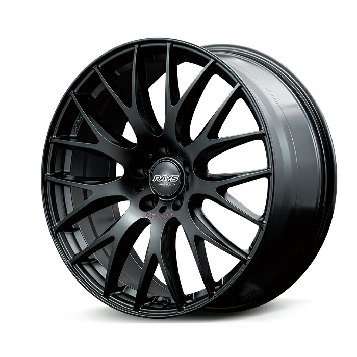RAYS レイズ ホムラ HOMURA 2X9Plus SPORT EDITION Semigloss Black/RAP (B7J) 21×9.0J 5H PCD120 +42 アルミホイール1本