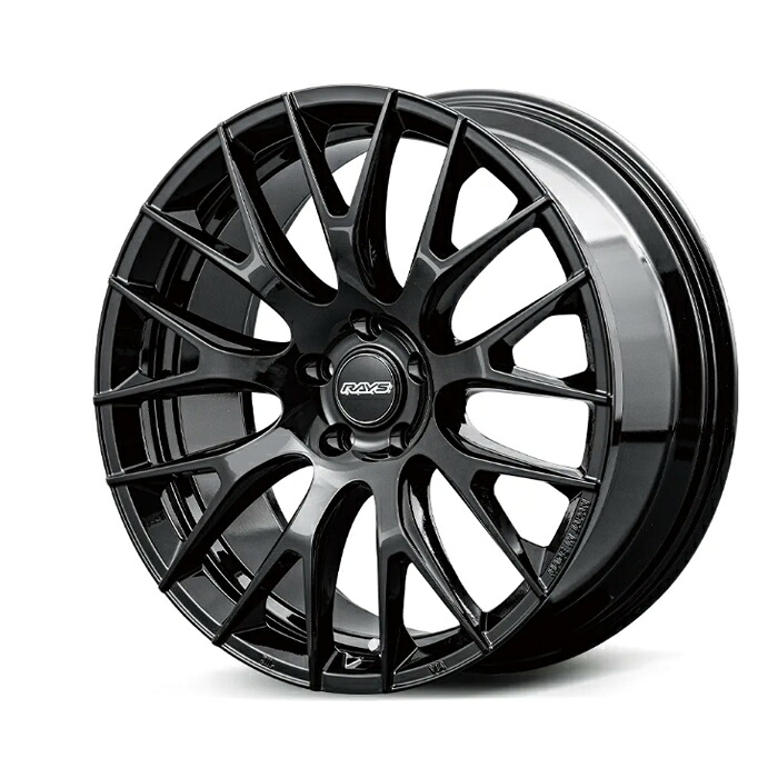 RAYS レイズ ホムラ HOMURA RS 2X9R Glossy Black (BXZ) 21×9.0J 5H PCD114 +44 アルミホイール1本