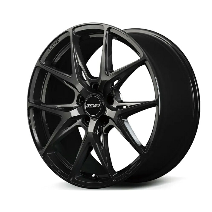 RAYS レイズ VERSUS ベルサス RS VV21S Glossy Black (BXZ) 18×8.0J 5H PCD114 +44 アルミホイール1本|オートクラフト