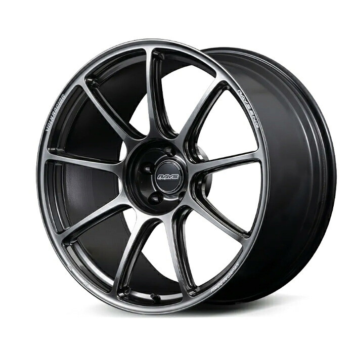 RAYS レイズ VOLK RACING ボルクレーシング GT90 Shining Black Metal (HM) 21×10.5J 5H PCD112 +15 アルミホイール1本|オートクラフト