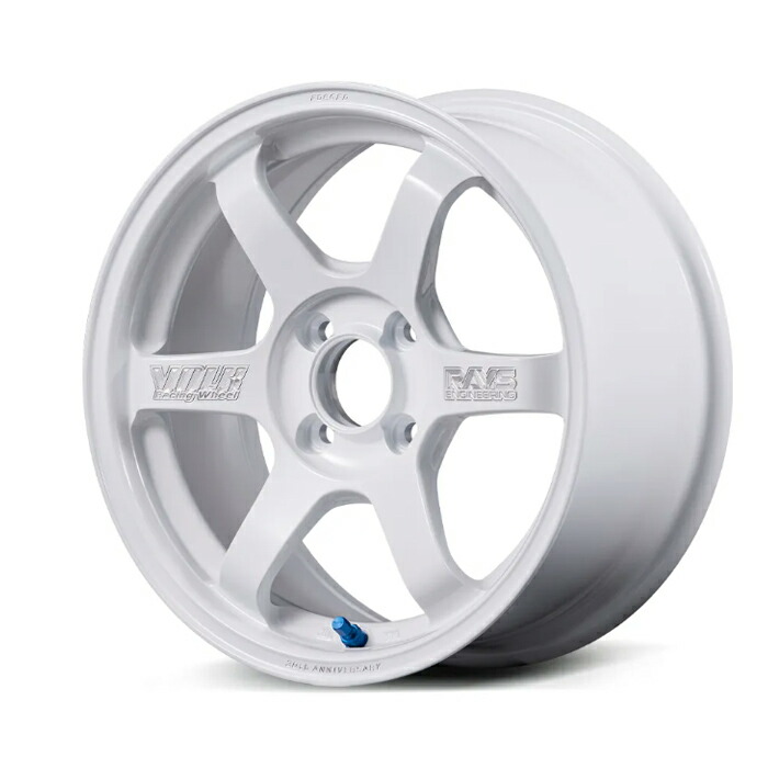 RAYS レイズ VOLK RACING ボルクレーシング TE37SONIC 30th MACHINING Ver. White (WH) 16×7.5J 4H PCD100 +34 アルミホイール1本