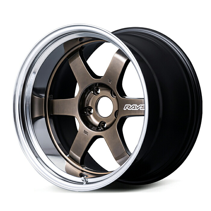 RAYS レイズ VOLK RACING ボルクレーシング TE37V SPEC-SR Shining Bronze Metal/Rim FDMC (SR) 18×9.5J 5H PCD114 +00 アルミホイール1本 54,054円