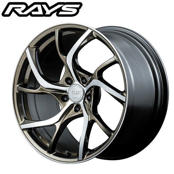 RAYS レイズ VMF C-01 LIMITED EDITION Diamond Cut/Shining Bronze Metal (NX) 20×8.5J 5H PCD120 +45 アルミホイール1本|オートクラフト