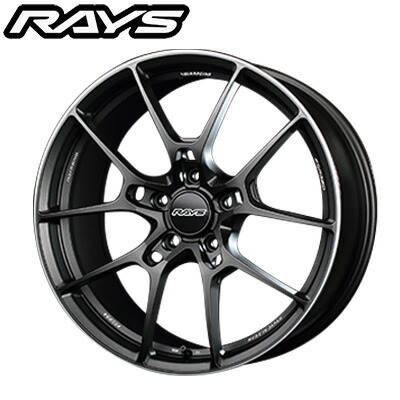 RAYS レイズ VOLK RACING ボルクレーシング G025 Matte Gunblack/Rim Edge DC (MK) 18×9.5J 5H PCD120 +45 アルミホイール1本