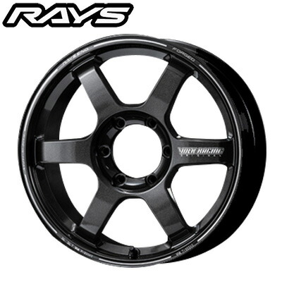 RAYS レイズ VOLK RACING ボルクレーシング TE37LARGE-PM2 Diamond Dark Gunmetal (MM) 18×8.5J 6H PCD139 +44 アルミホイール1本