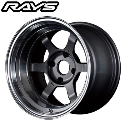RAYS レイズ VOLK RACING ボルクレーシング TE37V 17 Gunmetal/Diamond Cut Rim (GM/FDMC) 17×9.5J 5H PCD114 +15 アルミホイール1本|オートクラフト