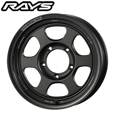RAYS レイズ VOLK RACING ボルクレーシング TE37XT FOR J UL Matte Gunblack (MT) 16&times;5.5J 5H PCD139 +19 アルミホイール1本｜オートクラフト