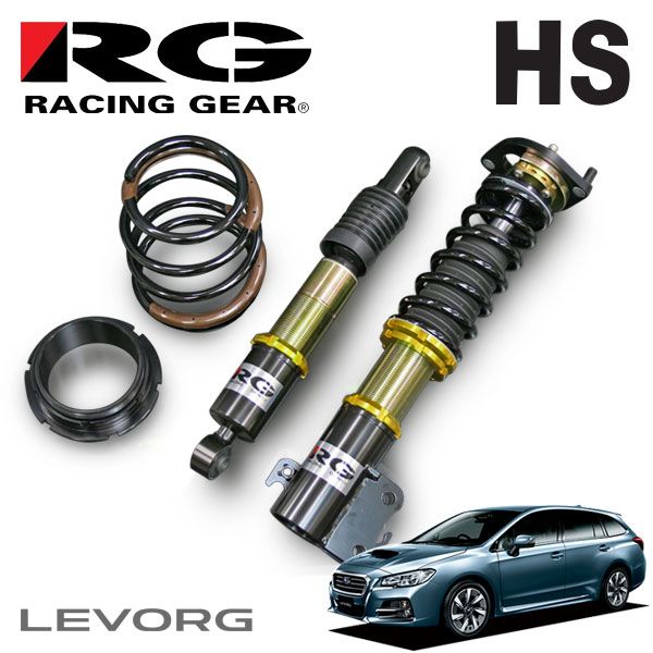 複筒式rg 車用品hsダンパーrg 車高調vm4 レーシングギア14 06 オートクラフトパーツレヴォーグ