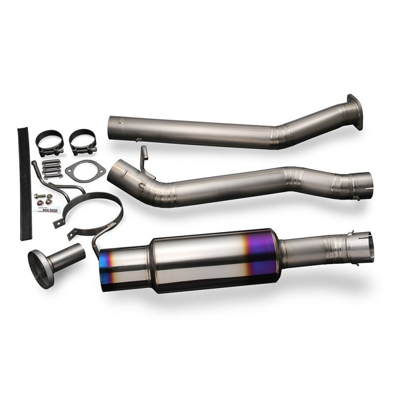 RSE リアルスピードエンジニアリング フルチタンマフラー シルビア CS14 S14 SR20DET｜オートクラフト