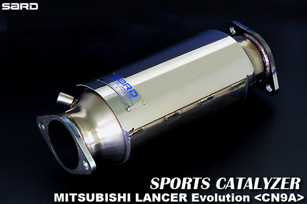 SARD サード スポーツキャタライザー ランサーエボリューション 4 E-CN9A H8.8～H10.1 4G63 5MT 個人宅発送可