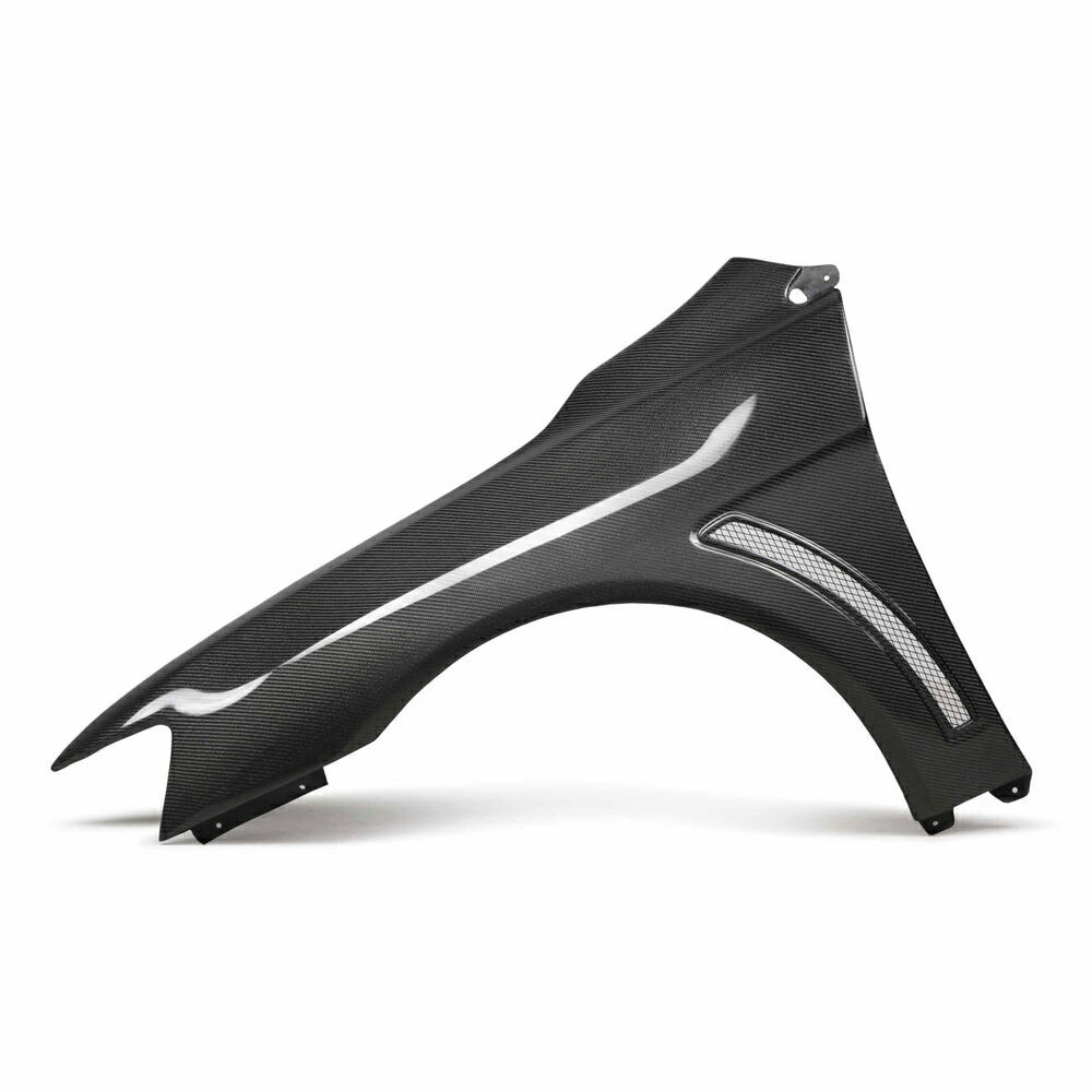 SEIBON セイボン カーボンフロントワイドフェンダー 10mmワイド 光沢仕上げ ランサーエボリューション10 CZ4A H19.10～H27.9 日本仕様車 ※北海道・沖縄・離島は送料都度見積 ※個人宅配送不可 172,150円