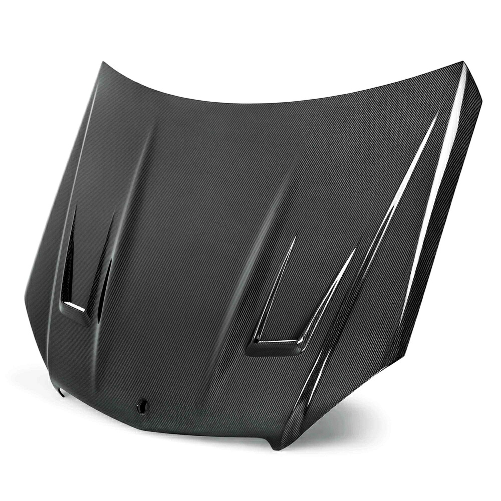 SEIBON セイボン カーボンボンネット GTスタイル 光沢仕上げ メルセデスベンツ Cクラス (W204) 2008～2011 C300 ラグジュアリー/C300 スポーツ/C350 スポーツ 海外仕様車 ※北海道・沖縄・離島は送料都度見積 ※個人宅配送不可