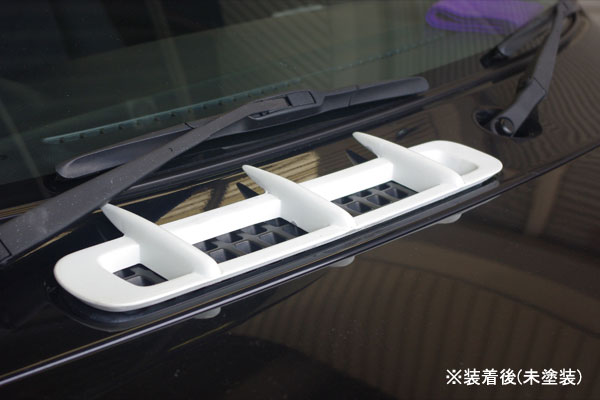 Spiegel シュピーゲル Artista フィンタイプダクトカバー 塗装済 ラパン HE21S