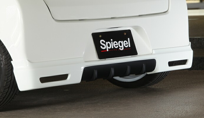 Spiegel シュピーゲル Artista リアアンダースポイラー 塗装済 ミライース LA300S LA310S｜オートクラフト