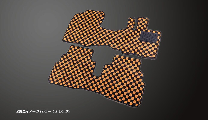 Spiegel シュピーゲル フロアマット チェック柄 ハスラー MR52S MR92S R2.01～ AT ハイドブリッド車｜オートクラフト