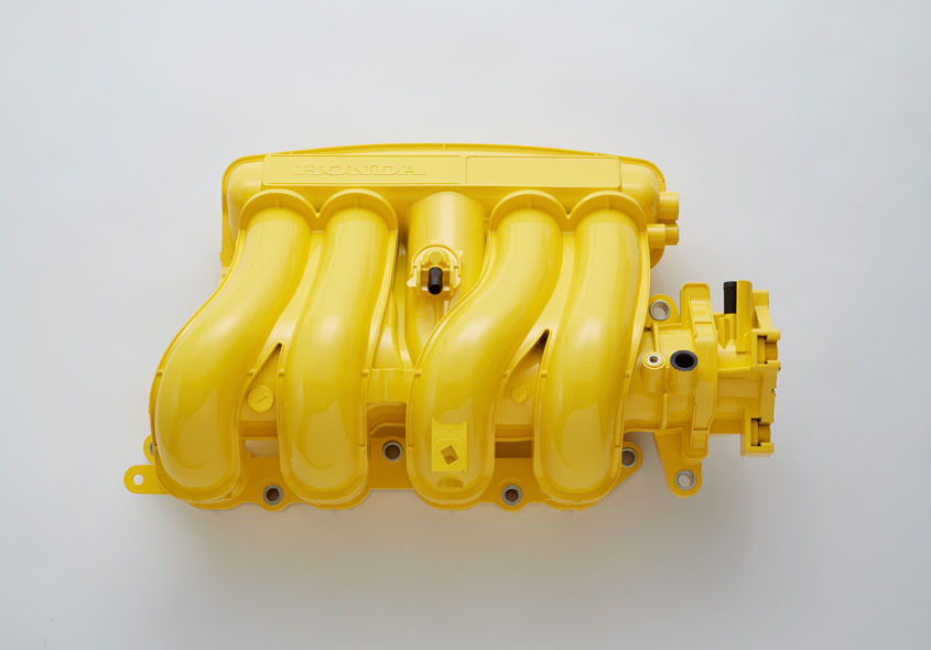 SPOON スプーン インテークチャンバーイエロー ヴェゼル/フィット DBA-RU1/DBA-RU2/DBA-GK5 6MT/DBA-GK5/DBA-GK6 L15B|オートクラフト