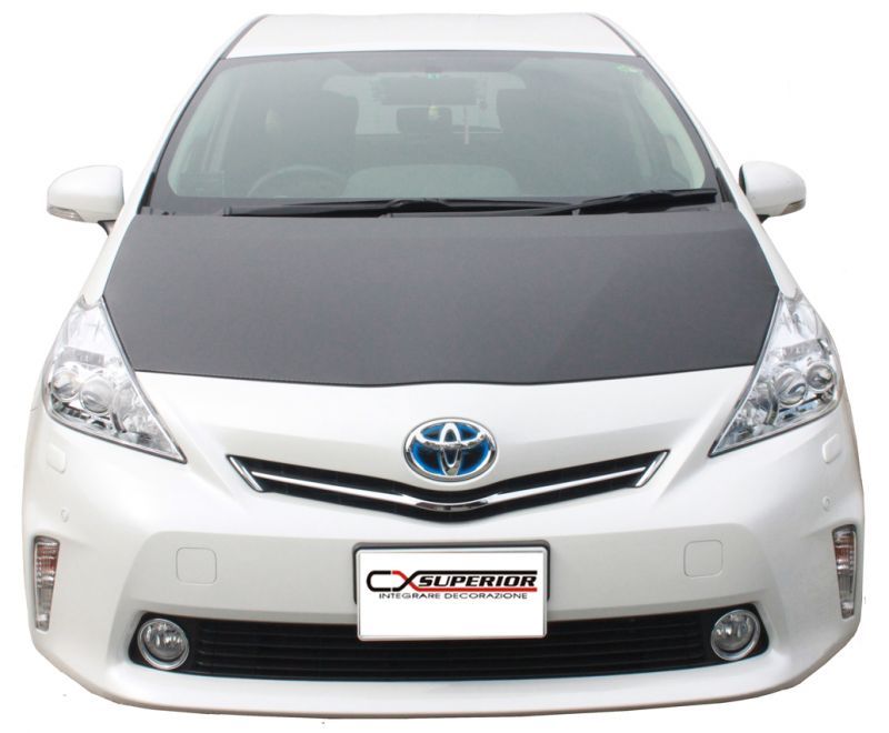CX SUPERIOR スーペリア カーボンルック ボンネットマスク プリウスα 40系 前期 送料(税別):本州・北海道は1500円 沖縄・離島は着払い 17,244円