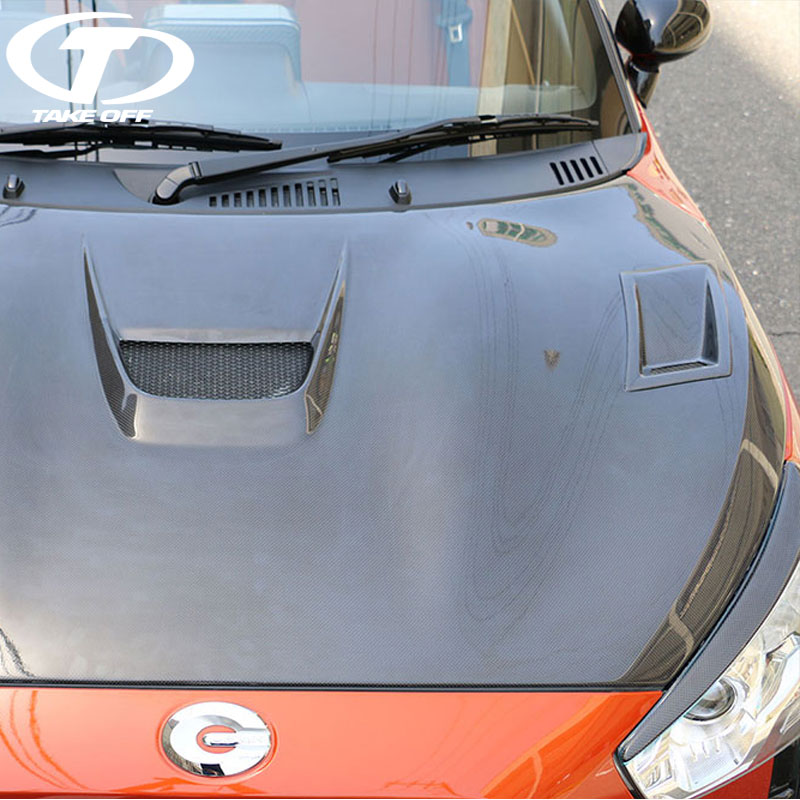 TAKE OFF テイクオフ CROSS COPEN Robe（LA400K)用エアロボンネット FRP コペン LA400K Robe 個人宅配送不可