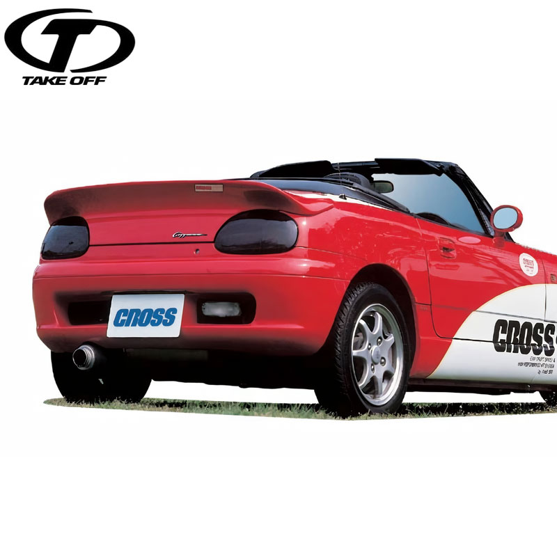 Take Off テイクオフ Cross カプチーノ リアスポイラー カプチーノ Ea11r Ea21r 個人宅配送不可 沖縄 離島は要確認 Tajikhome Com