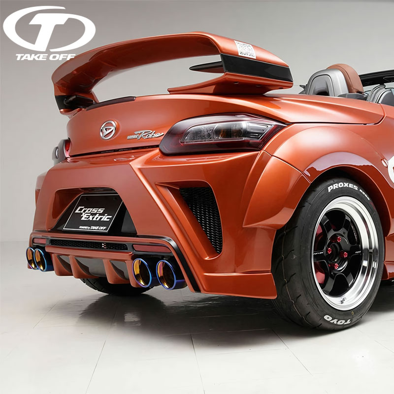 楽天市場】コペン ローブ LA400K lb☆nation GT-K リアバンパー
