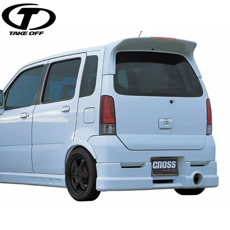 テイクオフ ワゴンR RR MC22S フロントリップスポイラー リップTYPE 未塗装 TAKE OFF CROSS クロス TAKE OFF テイクオフ CROSS アイライン ワゴンR RR MH21S⁄MH22S RRのみ