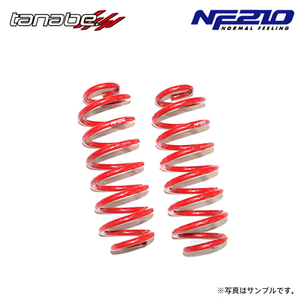 tanabe タナベ サステック NF210 ダウンサス リアのみ プリウスPHV ZVW52 H29.2～R5.1 2ZR-FXE NA FF