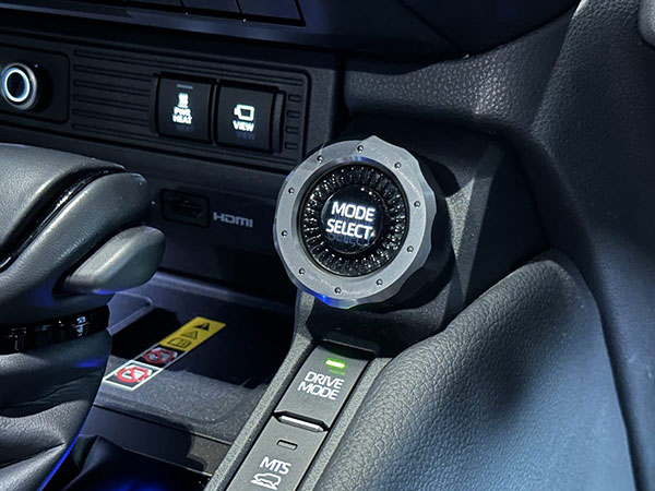 TGS X-Fang ドライブモードセレクターリング ガンメタル ランドクルーザー250 GDJ250W 1GD-FTV ZX/VX/GX ディーゼル車