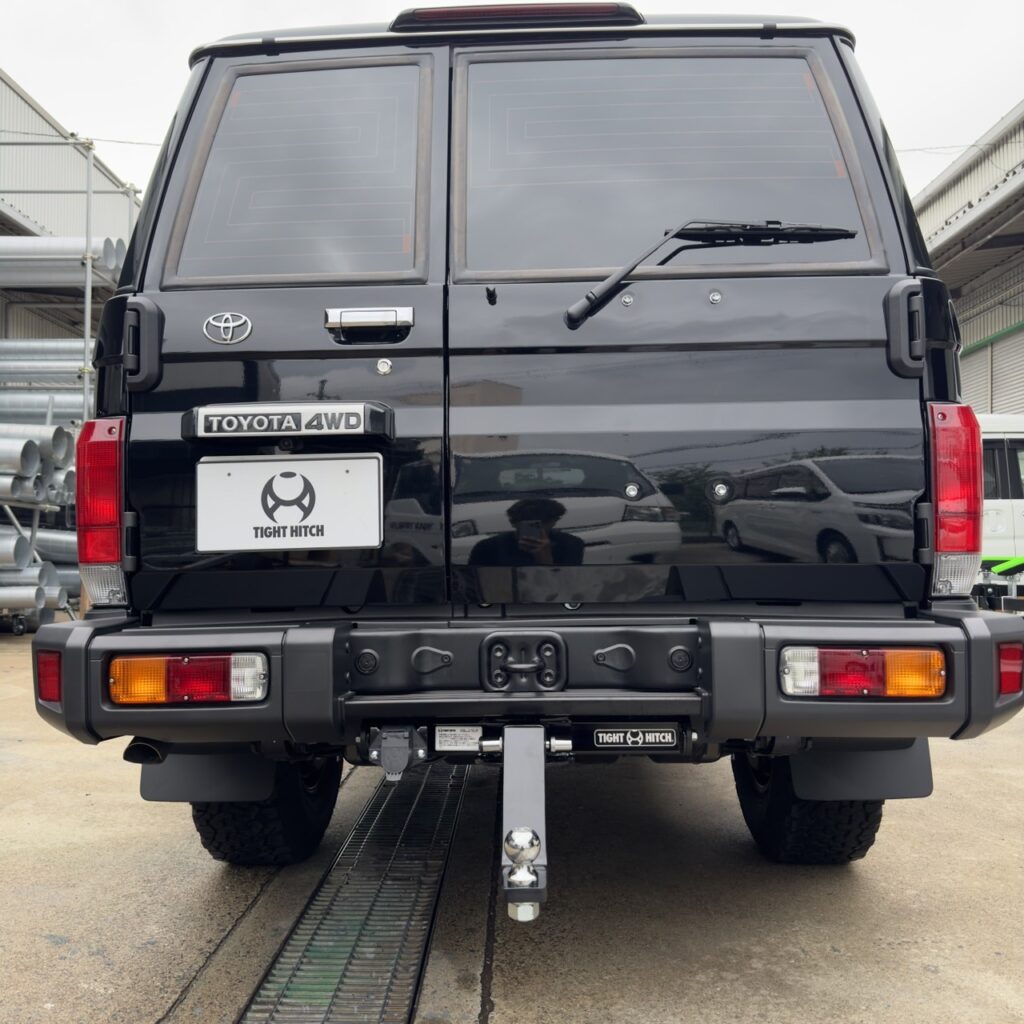 タイトジャパン ヒッチメンバー スチールタイプ 強化版 ランドクルーザー70 3DA-GDJ76W 2023年復刻版｜オートクラフト