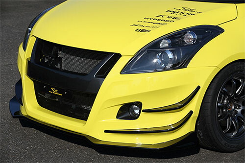 楽天市場】TM SQUARE スイフトスポーツ ZC32S リアバンパースポイラー
