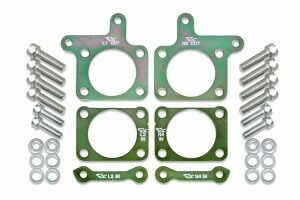 TM SQUARE スイフトスポーツ ZC32S キャンバーシム 並盛 (トーイン 1°00’レス) グリーン