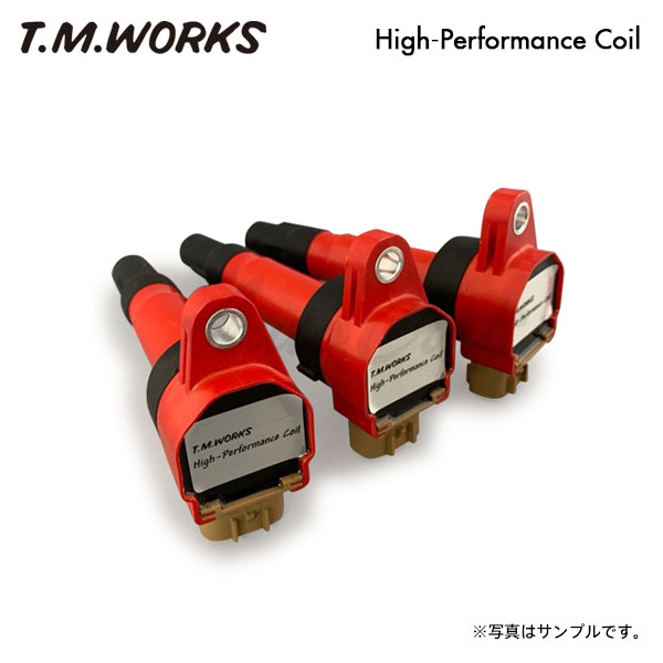 T.M.WORKS ハイパフォーマンスコイル 1台分 4本セット ジムニーシエラ JB74W H30.7～ 1.5L 102ps｜オートクラフト