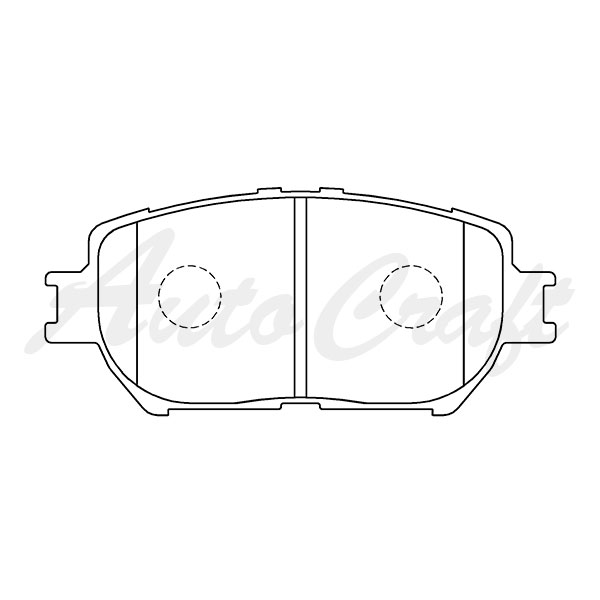 楽天市場 Tokico トキコ 純正交換 ブレーキパッド フロント ウィッシュ Cba Ane10g Dba Ane10g Ua Ane10g オートクラフト