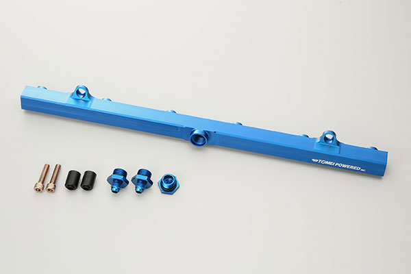 東名パワード フューエルデリバリーパイプ デンソー用 (AN6/Blind) ブルー スカイラインGT-R BNR34 RB26DETT