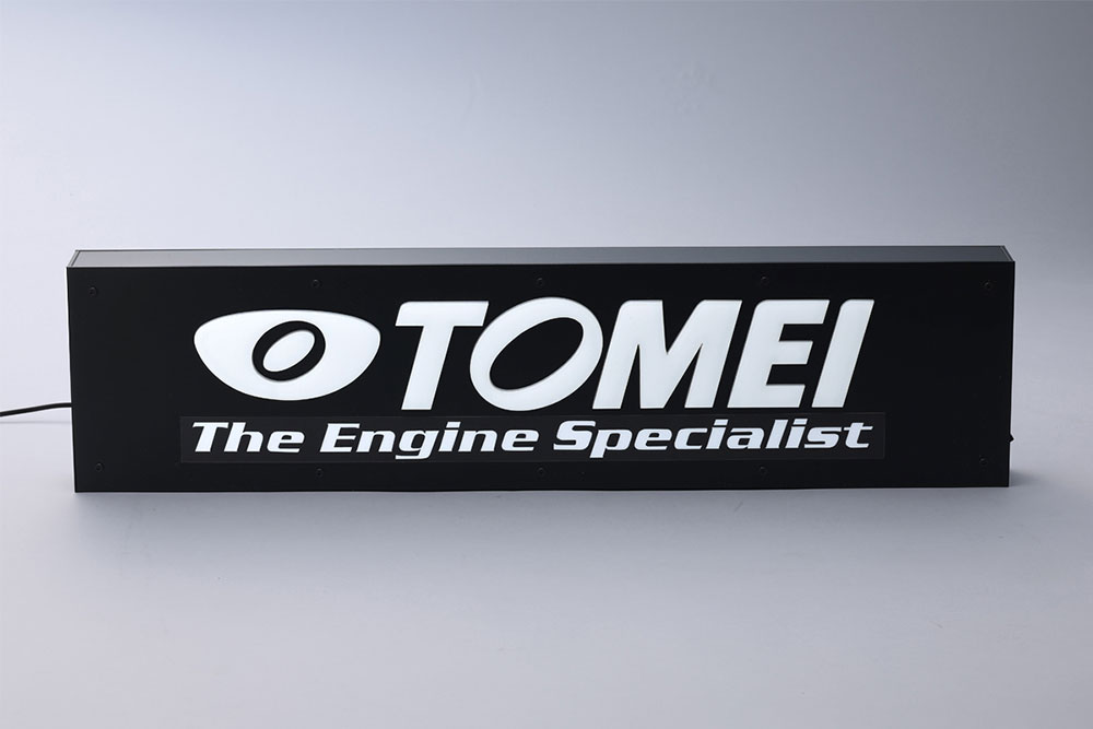 東名パワード LEDディスプレイ TOMEIロゴ The Engine Specialistロゴ入り サイズS ホワイト