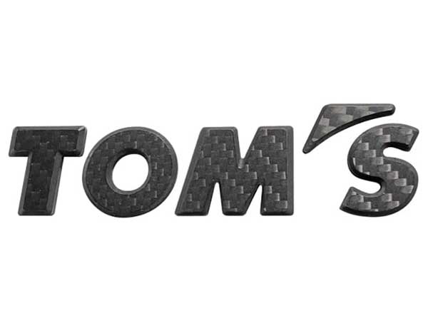 TOM'S TOM’S エンブレム カーボン（艶無） ヴォクシー MZRA90W MZRA95W ZWR90W ZWR95W 個人宅配送不可 沖縄・離島は送料着払い