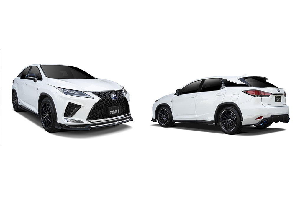TOM'S スタイリングパーツセット フラットブラック×ホワイトノーヴァガラスフレーク RX AGL20W AGL25W GYL20W GYL25W R1.8～ 個人宅配送不可 沖縄・離島は送料着払い 187,000円