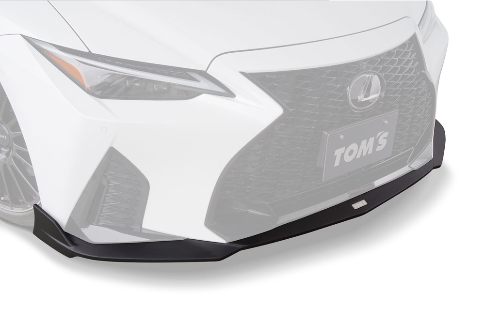 TOM'S フロントディフューザー ホワイトノーヴァガラスフレーク[083] IS ASE30 AVE30 AVE35 GSE31 R2.11～ 個人宅配送不可 沖縄・離島は送料着払い