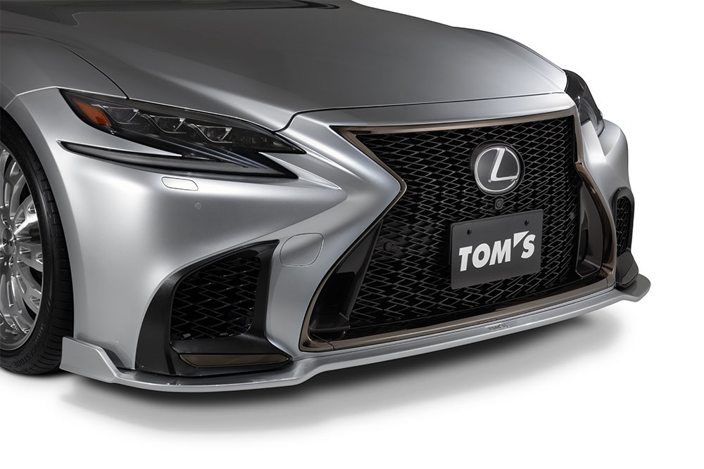 TOM'S フロントディフューザー 素地 LS GVF50 GVF55 VXFA50 VXFA55 H29.10～ 個人宅配送不可 沖縄・離島は送料着払い