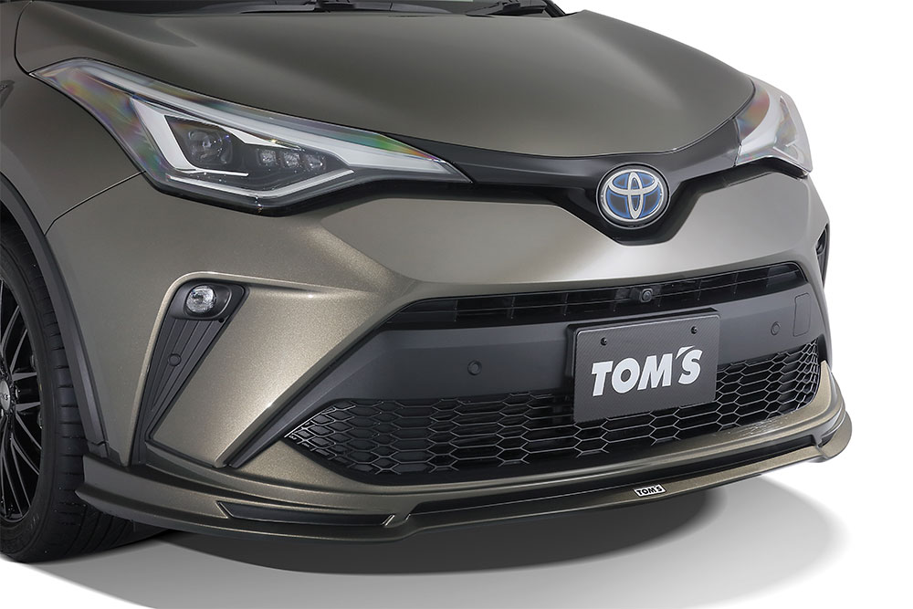 TOM'S フロントスポイラー 未塗装[FRP素地] C-HR NGX10 NGX50 ZYX11 R1.11～ 後期 個人宅配送不可 沖縄・離島は送料着払い