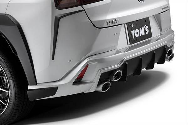 TOM'S リヤアンダースポイラー プラチナムシルバーメタリック[1J4] UX MZAA10 MZAH10 MZAH15 H30.10～ 個人宅配送不可 沖縄・離島は送料着払い