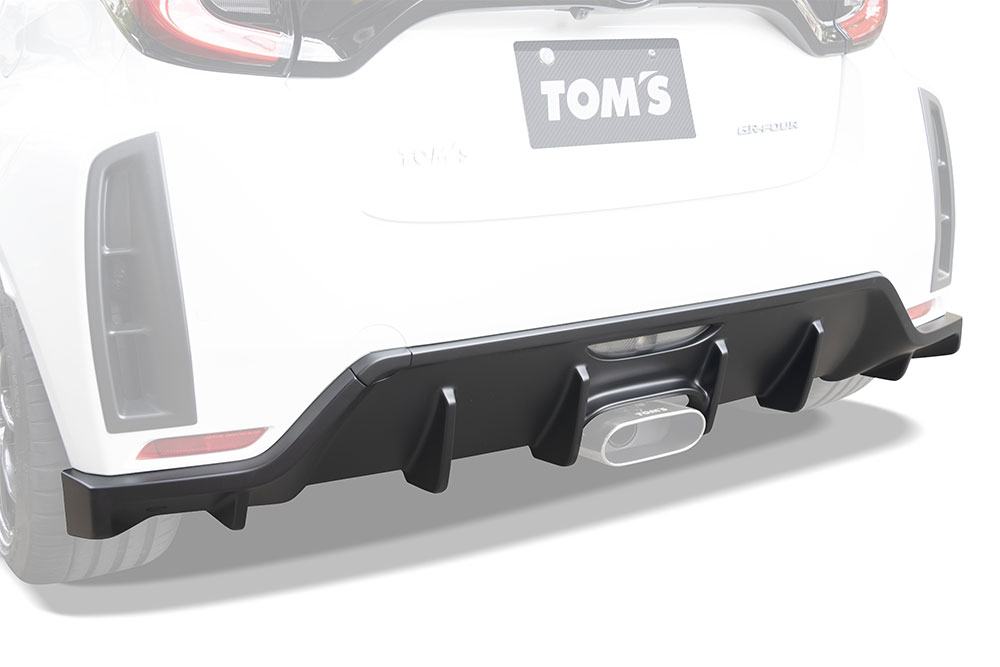 TOM'S リヤアンダーディフューザー 素地 GRヤリス Type TK GXPA16 MXPA12 R2.9～R6.3 個人宅配送不可 沖縄・離島は送料着払い