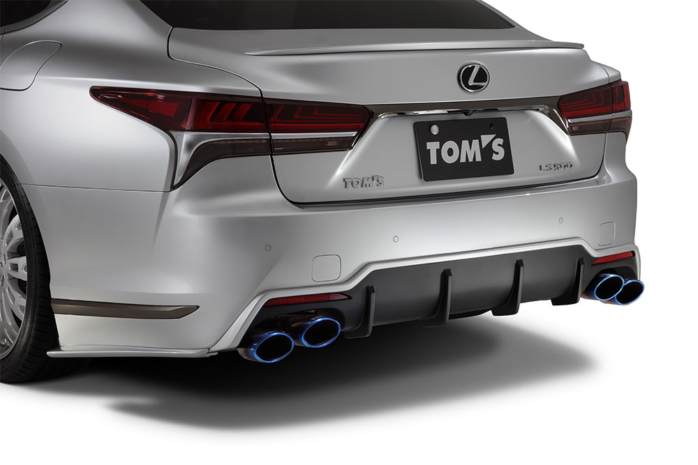 TOM'S リヤバンパーディフューザー ホワイトノーヴァガラスフレーク[083] LS GVF50 GVF55 VXFA50 H29.10～ 個人宅配送不可 沖縄・離島は送料着払い｜オートクラフト 84,700円
