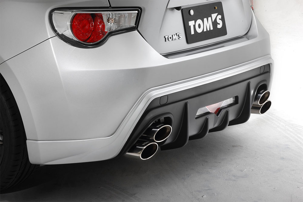 TOM'S リヤアンダースポイラー 素地 86 ZN6 H24.4～H28.7 前期 個人宅配送不可 沖縄・離島は送料着払い
